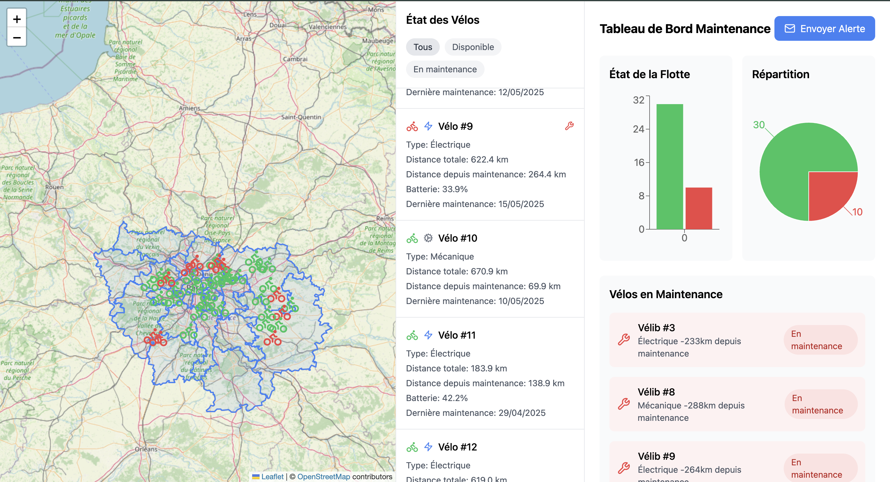 🚲 Plateforme Web de Maintenance Prédictive Vélos - Image 1